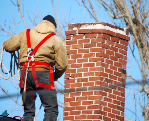 Chimneys in Lancaster